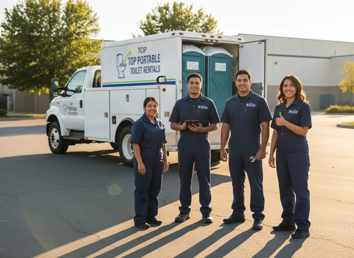 Short Term Porta Potty Rental company in Camden, OH